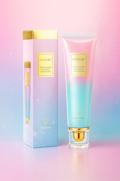 Dentifrice Éclaircissant à la Niacinamide – UTOGRU®